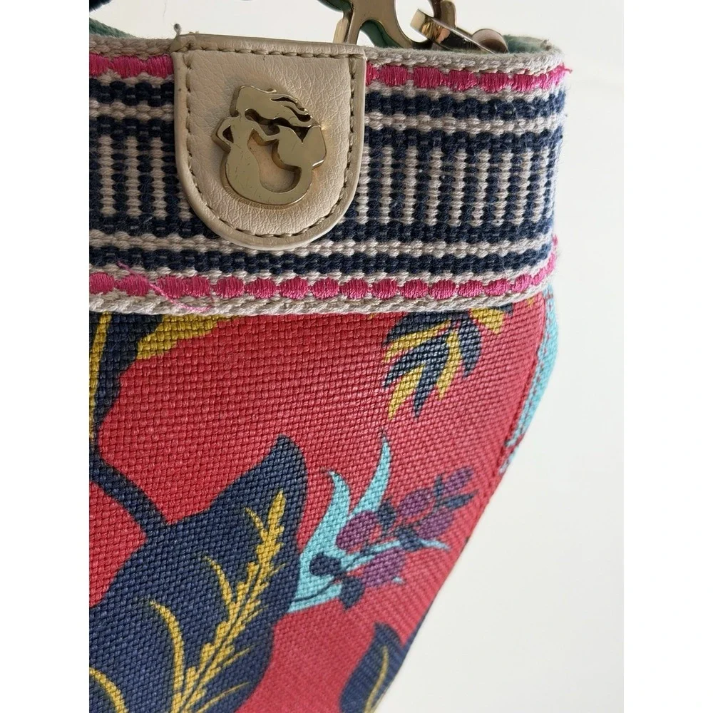 Spartina 449 Little Bermuda Bucket Bag Daufuskie Island Boho Mermaid Beach Linen